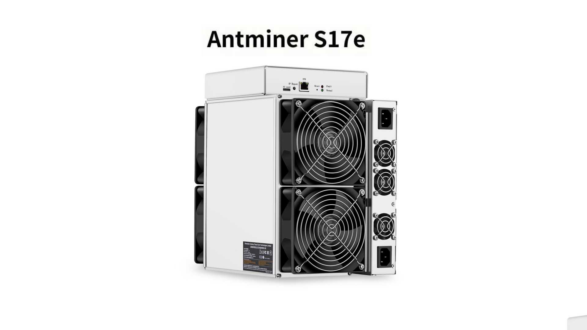 Bitmain antminer clearance s17e