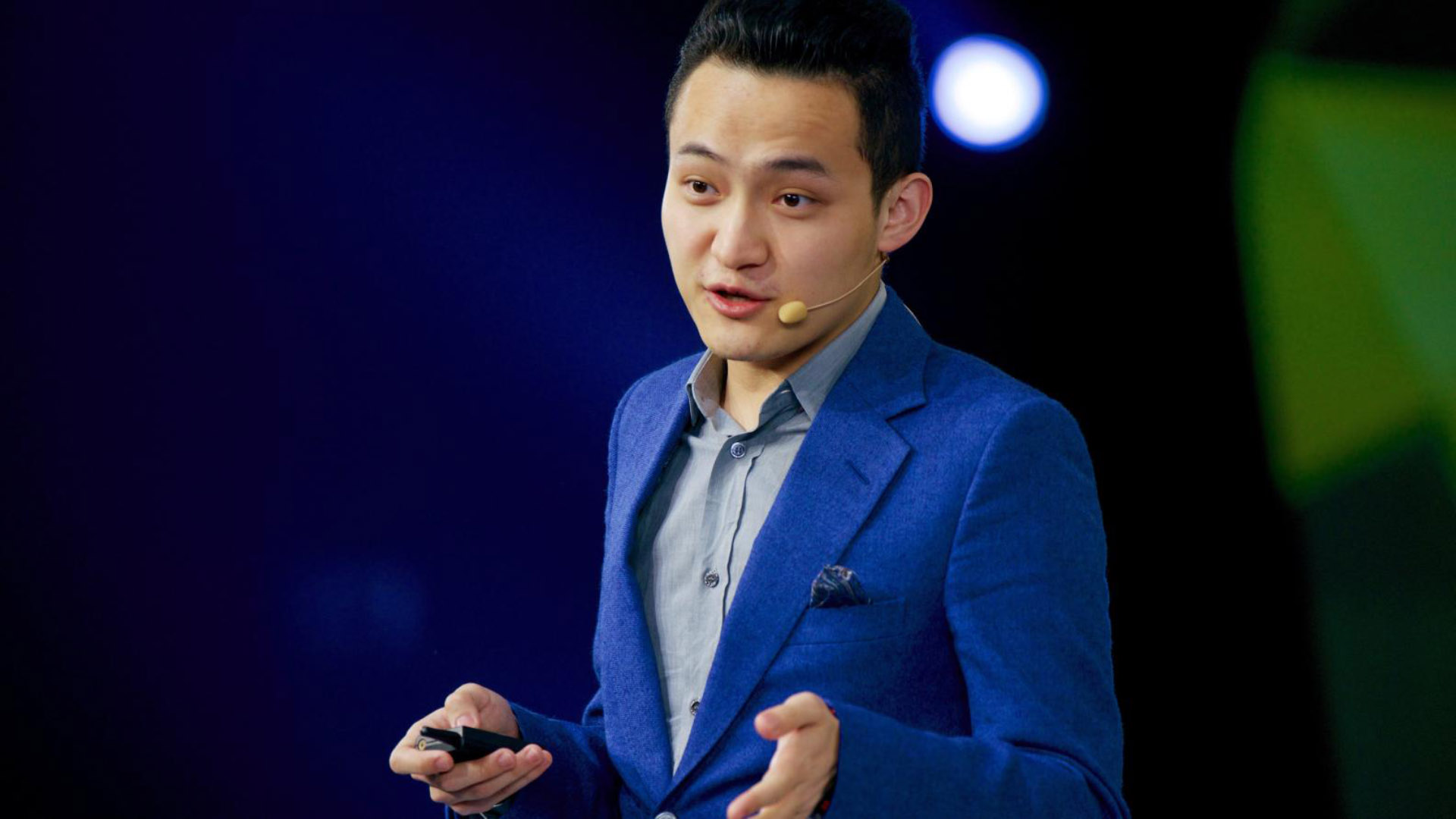 جاستین سان ترون Tron justin sun